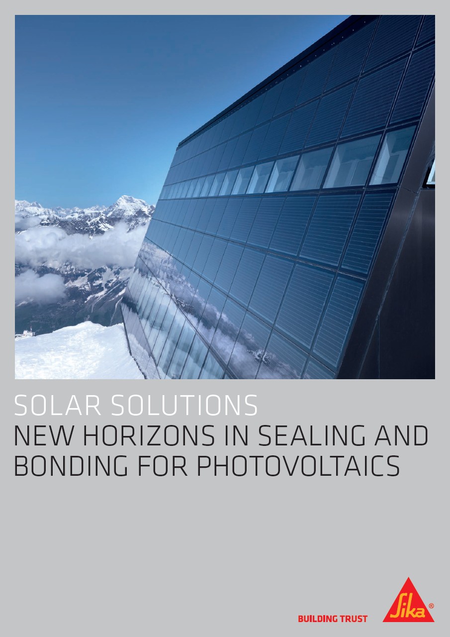 Rozwiązania solarne – Nowe możliwości w dziedzinie uszczelnienia i klejenia instalacji fotowoltaik i Broszury (EN)