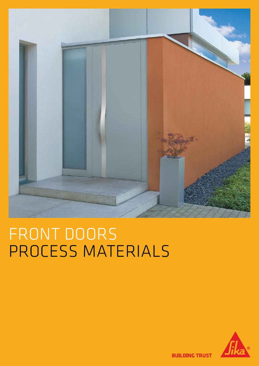 Drzwi wejściowe – Materiały procesowe Broszury (EN)