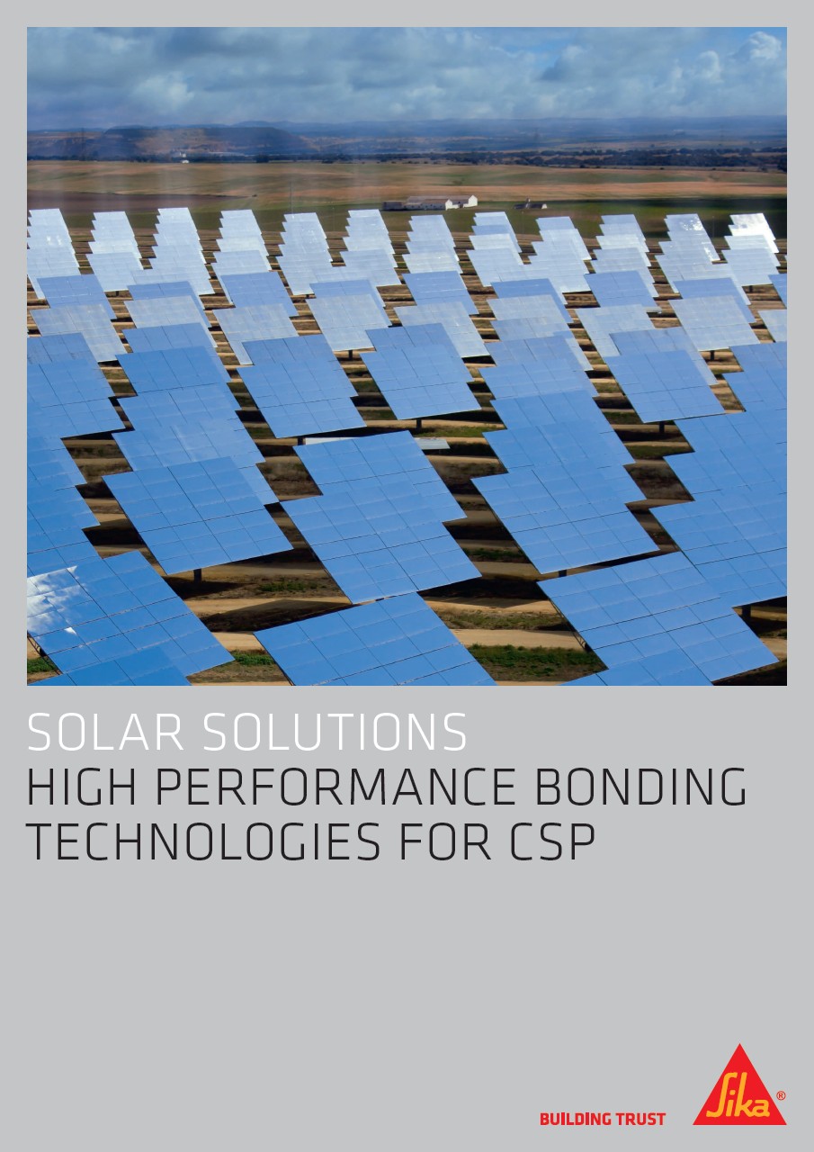 Rozwiązania solarne – Wysokowydajne technologie klejenia dla CSP Broszury (EN)