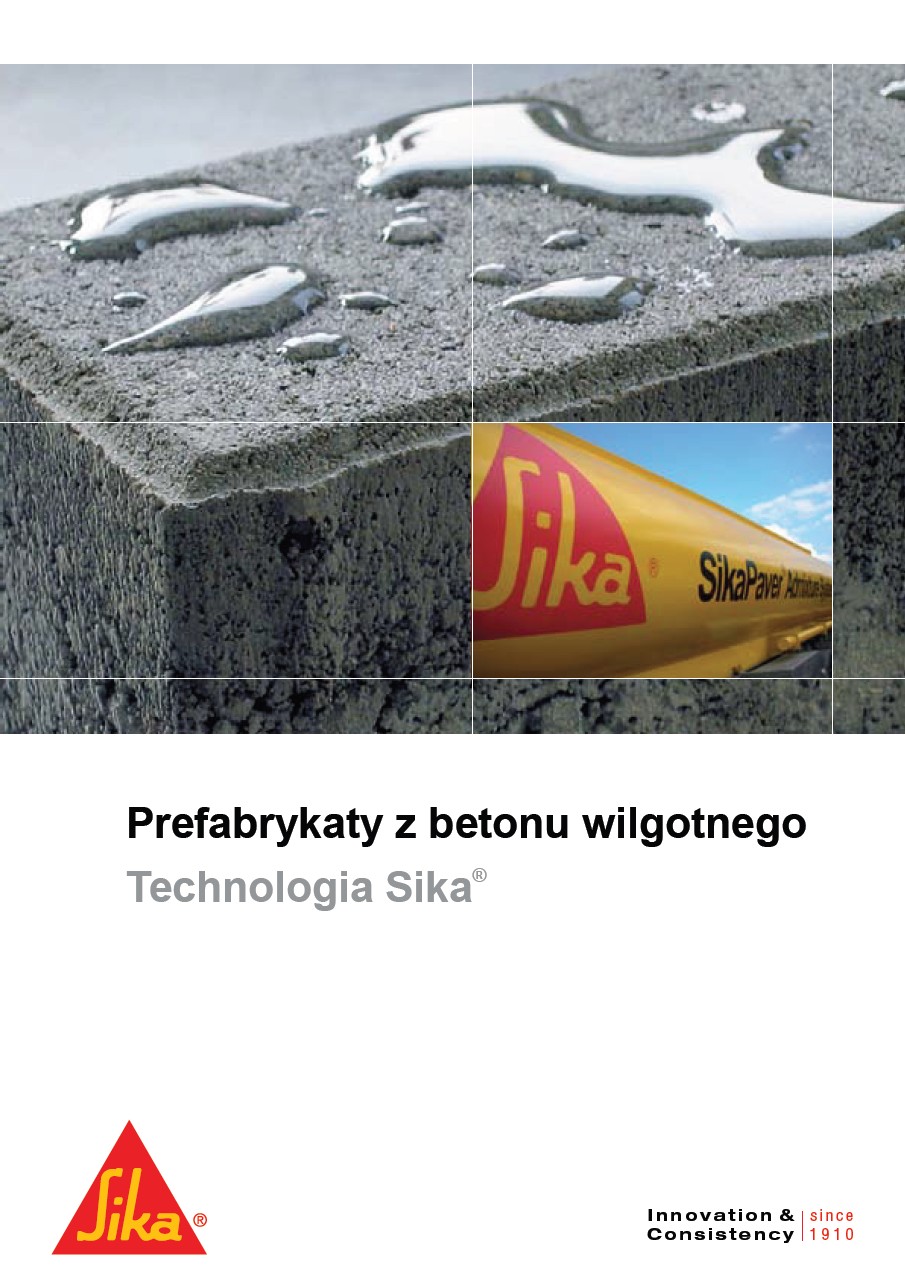 Prefabrykaty z betonu wilgotnego