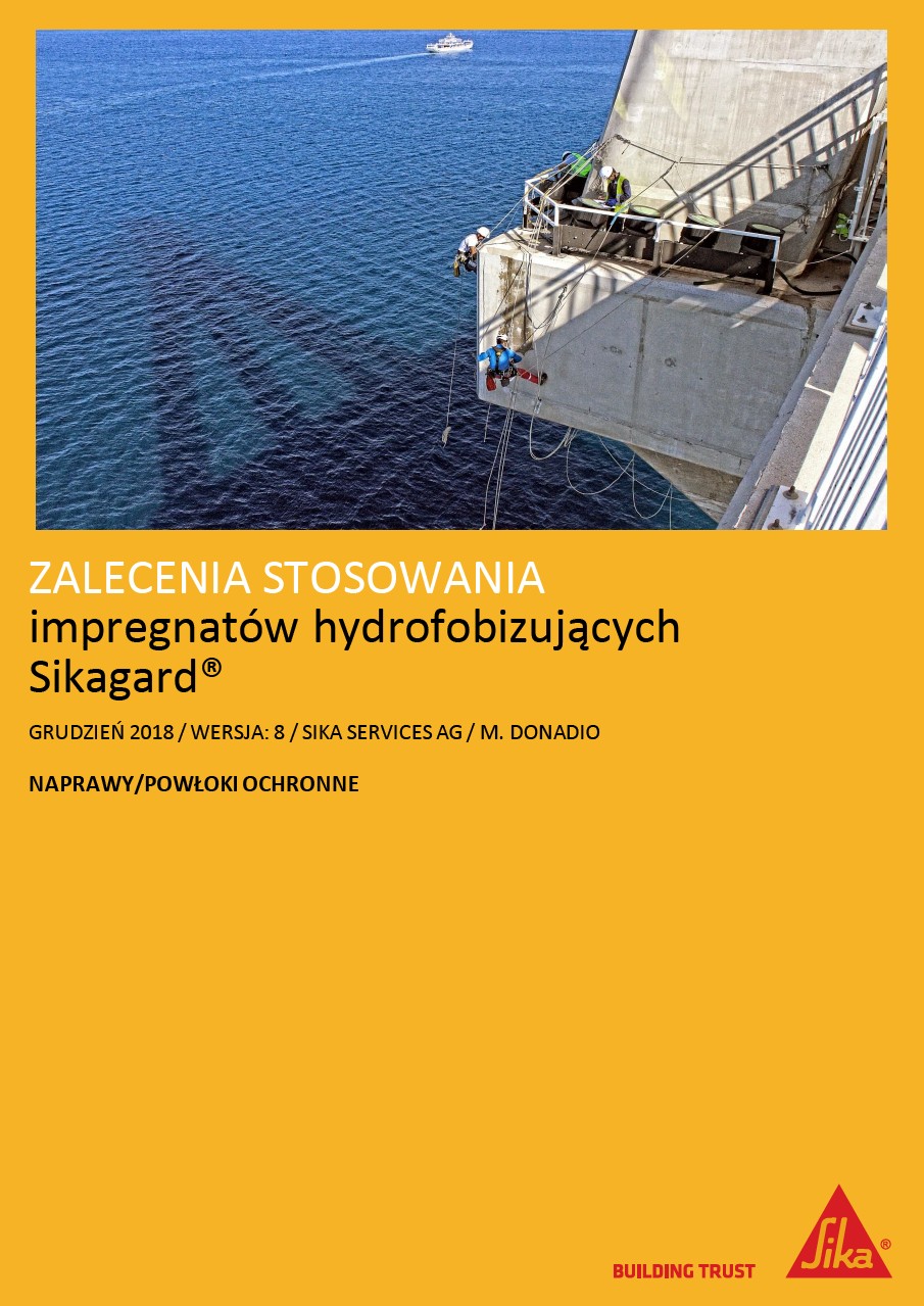 Aplikacja impregnatów hydrofobizujących Sikagard