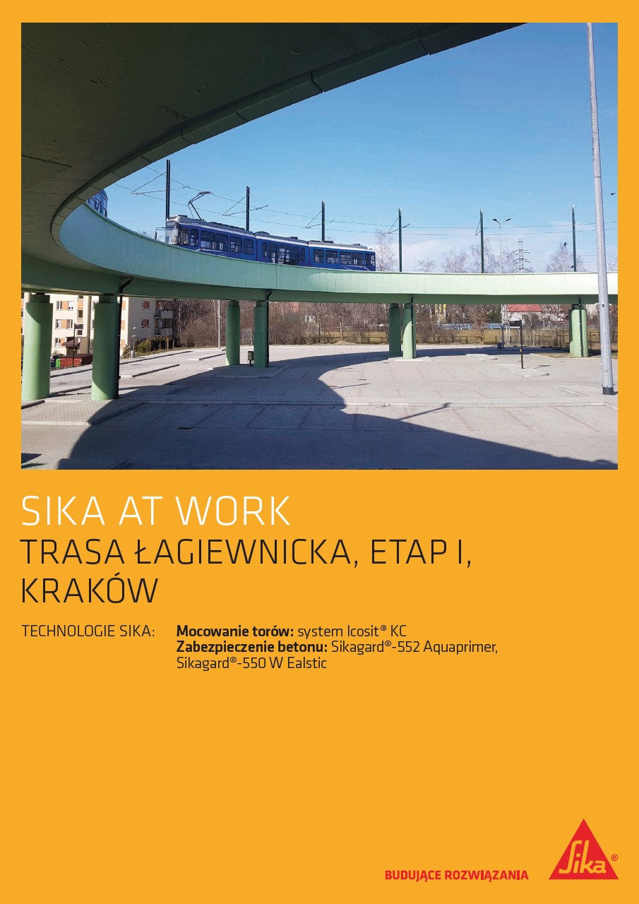 Estakada tramwajowa - trasa Łagiewnicka, Kraków