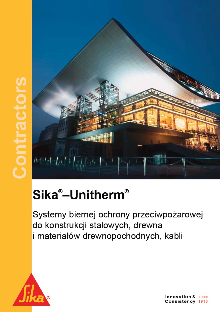 Powłoki ogniochronne Sika Unitherm
