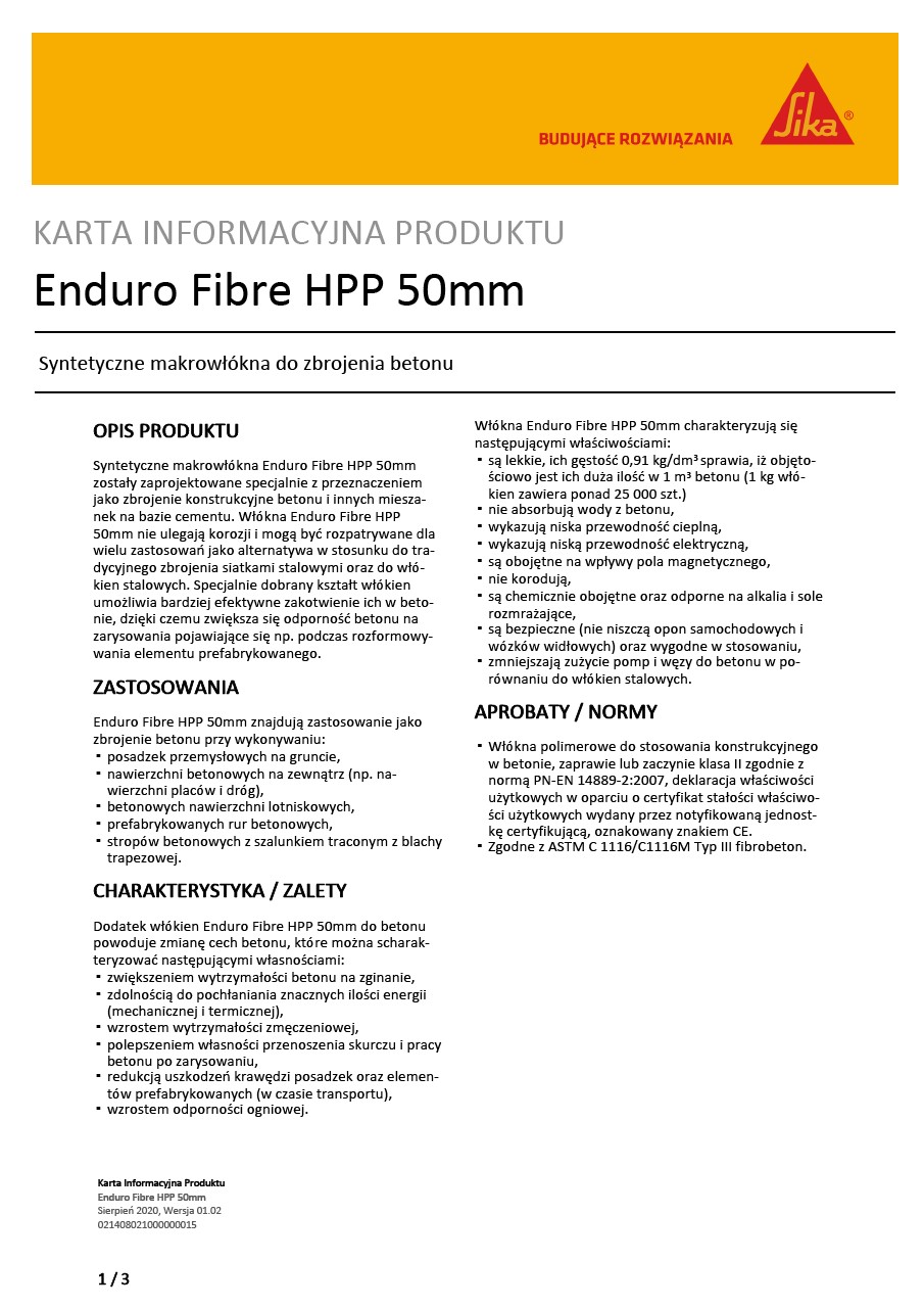 Enduro Fibre HPP 50mm