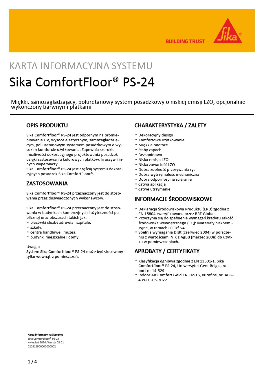Sika Comfortfloor® PS-24